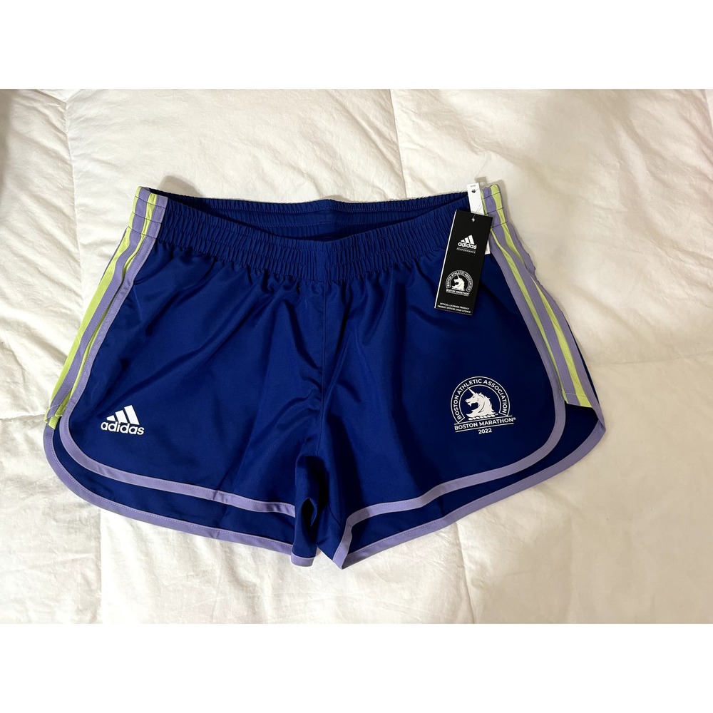 NWT Adidas Boston Marathon 2022 Carrera Running Shorts 3" Women's Size L